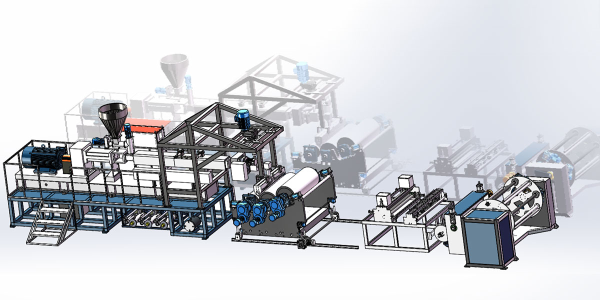 PET, APET, PETG single-layermulti-layer Extrusion Production Line Equipment PET, APET, PETG single-layermulti-layer Extrusion Production Line Equipment